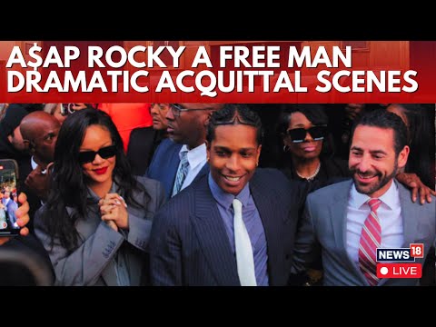 ASAP Rocky Trial Verdict LIVE: A$Ap Rocky Found Not Guilty In Gun Assault Trial | Rihanna | N18G