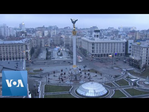 Air Raid Sirens Heard in Kyiv