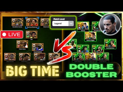 MEDNASAH VS. LEGEND AI ⚡️ FULL BIG TIME VS. DOUBLE BOOSTER 🔥 🔴  eFootball 2025 LIVE with Mednasah