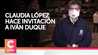 Alcaldesa Claudia López reiteró su invitación al presidente Duque a reconocer las víctimas