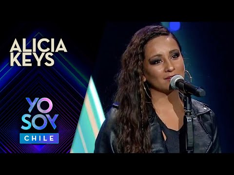 Carolina Marina presentó Try Sleeping with a Broken Heart de Alicia Keys  - Yo Soy Chile 2
