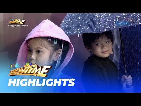 It's Showtime: Argus at Kelsey, napaka-cute sa kanilang pagganap ng ‘Goblin’ (Showing Bulilit)