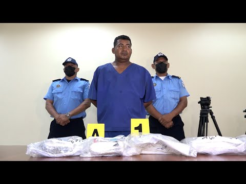 Más de 5 kilos de cocaína incautados en el distrito VI de Managua