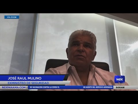 Entrevista a José Raúl Mulino, sobre la renuncia del procurador Eduardo Ulloa