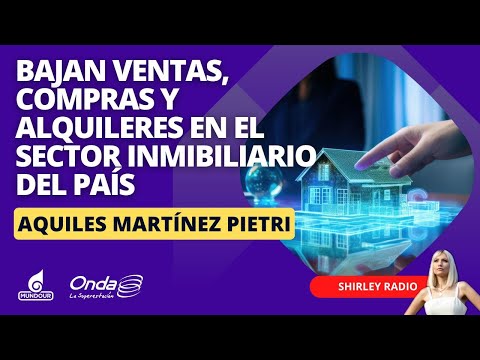 Bajan ventas, compras y alquileres en el sector inmibiliario del país