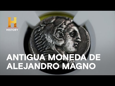 ANTIGUA MONEDA DE ALEJANDRO MAGNO - EL PRECIO DE LA HISTORIA EN LA CARRETERA