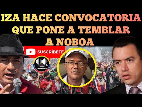 LEONIDAS IZA HACE TREMENDA CONVOCATORIA QUE PONE A TEMBLAR AL GOBIERNO DE NOBOA NOTICIAS RFE TV