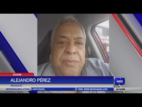 Alejandro Pe?rez nos habla de su denuncia contra el ex vicepresidete Jose? Gabriel Carrizo