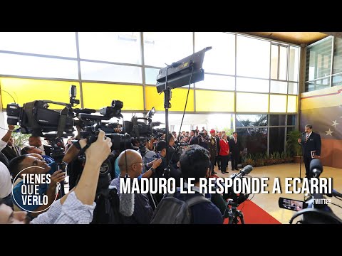 No aguantas un espuelazo: Maduro le responde a Ecarri