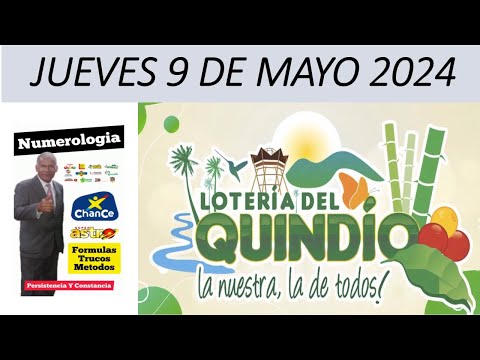 LOTERIA DEL QUINDIO AYER RESULTADOS PREMIO MAYOR del JUEVES 9 de MAYO 2024 #loteriadelquindio