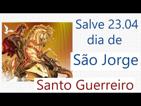 Salve São Jorge Guerreiro. Hoje 23.04 e dia do Santo mais popular do Brasil. Que nos Proteja. Tarot