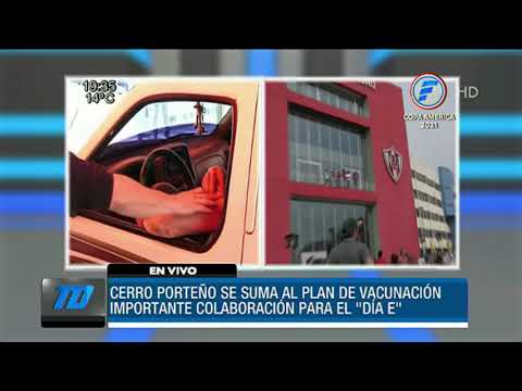 Cerro Porteño se suma al plan de vacunación