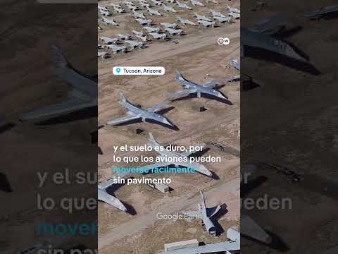 Este es el cementerio más grande de aviones en el mundo