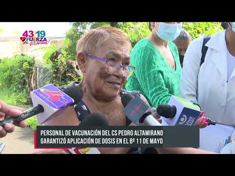 Managua: Minsa trabaja en ampliar cobertura de vacunación contra Covid 19 - Nicaragua