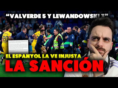 VALVERDE 5 PARTIDOS, LEWANDOWSKI 3 · SANCIÓN al ESPANYOL por INVASIÓN de CAMPO e ir a por BARÇA