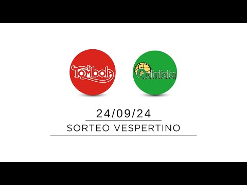 Sorteo Vespertino de Quiniela y Tómbola - 24/09/2024