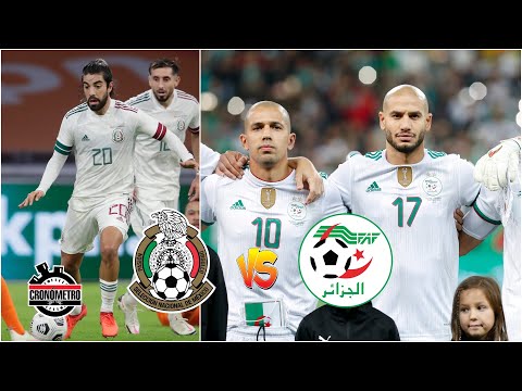 MÉXICO ¿Qué tanto le puede exigir Argelia a la selección mexicana de futbol Análisis | Cronómetro