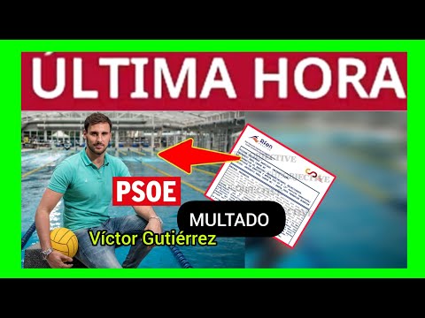 Víctor Gutiérrez - Secretario LGTBI PSOE - MULTADO