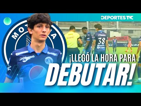 Mathías Vázquez, hijo de Diego Vázquez ingresa por Agustín Auzmendi y hace su debut con Motagua