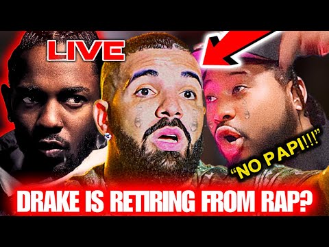 DRAKE READY TO RETIRE FROM RAP AFTER FAILED FEATURES!?|LIVE REACTION!  #ShowfaceNews