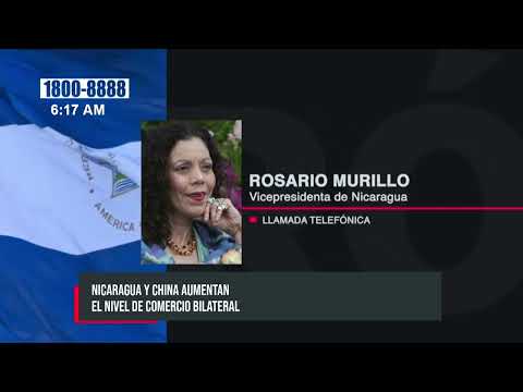 Vicepresidenta Rosario Murillo destaca el fortalecimiento futuro entre China y Nicaragua