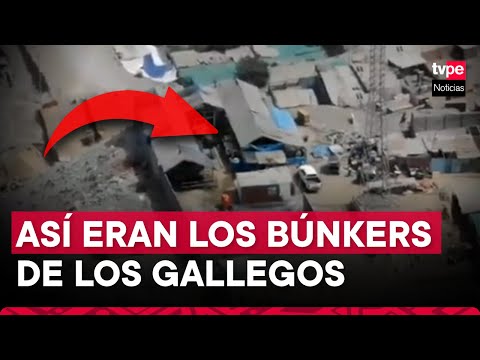 Los Gallegos: Así eran los búnkers de la temida organización criminal vinculada al Tren de Aragua