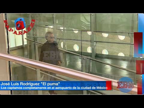 ¡PAPARAZZI! captamos a JOSÉ LUIS RODRÍGUEZ EL PUMA en el aeropuerto viajando SOLO Y TRISTE