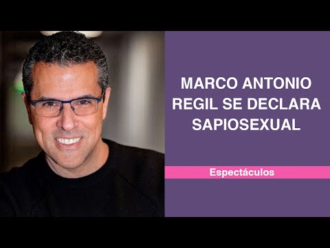 Marco Antonio Regil se declara sapiosexual