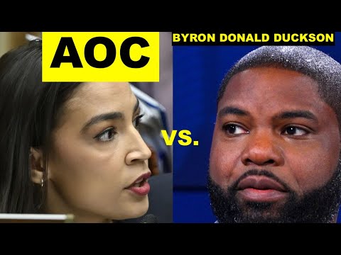 AOC SHOCKS Byron Donalds EDUCATES SHOWs him how to debate & win the argument