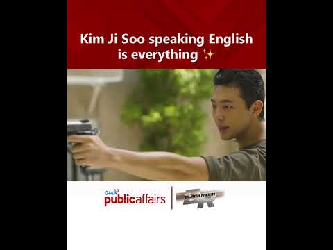 Kim Ji Soo speaking English is everything | Black Rider