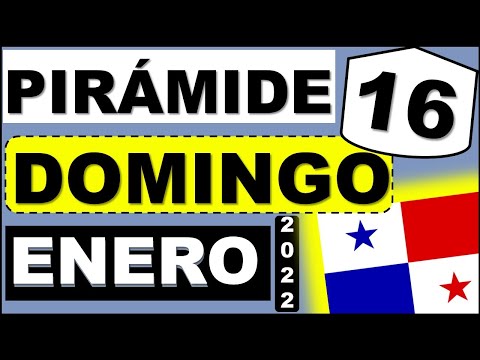 Piramide Suerte Decenas Para Domingo 16 de Enero 2022 Loteria Nacional Panama Dominical Comprar