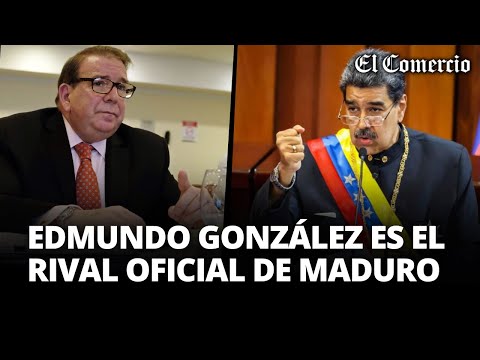 EDMUNDO GONZÁLES enfrentará a MADURO en las ELECCIONES de VENEZUELA | El Comercio