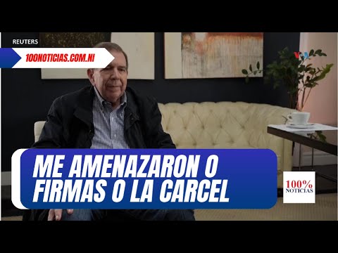 VENEZUELA | Edmundo González dice que salió de Venezuela por temor a ser arrestado