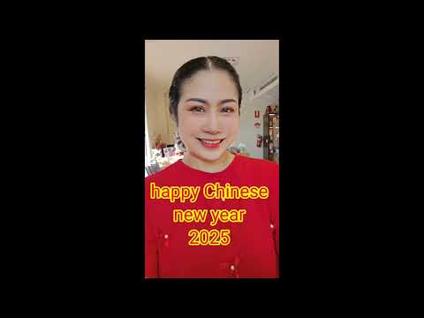 อ้อยสาวอีสานคนเชียงราย happyChinesenewyear2025PNG