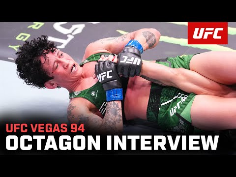 Virna Jandiroba Octagon Interview | UFC Vegas 94