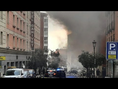 Madrid explosion: At least 2 people killed, 2 injured in blast from apparent gas leak, says mayor