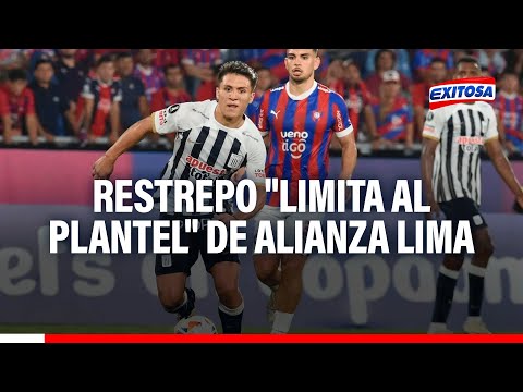 Alejandro Restrepo limita al plantel de Alianza Lima, según Carlos Panez