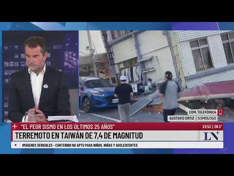 Terremoto en Taiwán: hay alerta de tsunami
