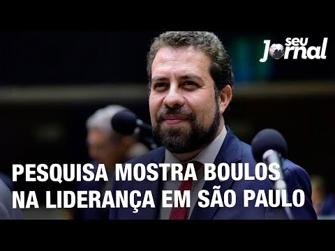 Pesquisa mostra Boulos na liderança em São Paulo