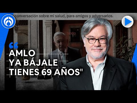 Pónganse de acuerdo sobre la salud de AMLO: Ruiz Healy
