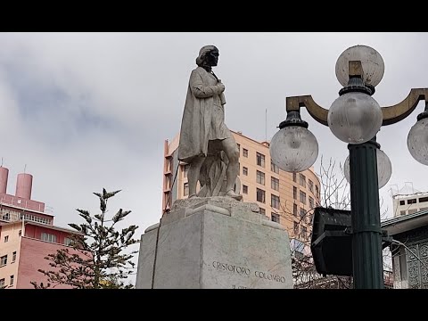 Alcaldía paceña iniciará querella contra implicados en destrozos al monumento al Colón