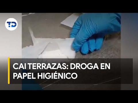 CAI Terrazas: intentan ingresar droga oculta en papel higiénico
