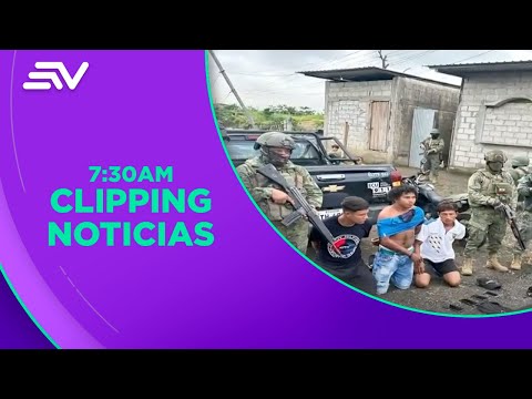 Banda de asaltantes de bus fueron capturados en el noroeste de Guayaquil | Televistazo | Ecuavisa