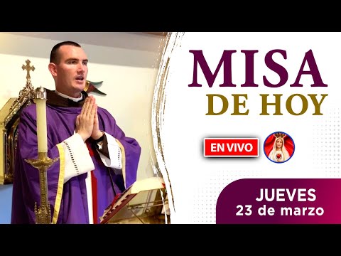 MISA de HOY  EN VIVO  jueves 23 de marzo 2023 | Heraldos del Evangelio El Salvador