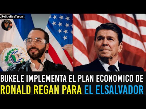 Bukele Implementa Plan Económico de Ronald Reagan Para Levantar Economía de El Salvador