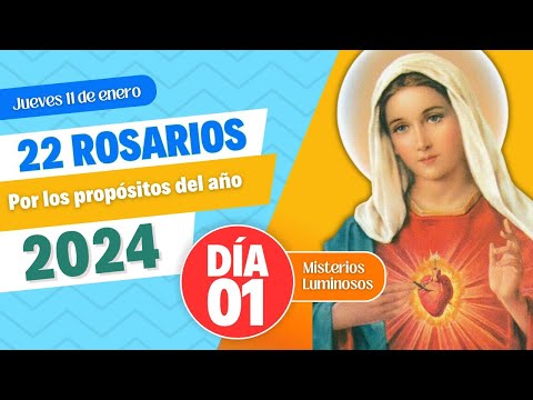 REZO DEL SANTO ROSARIO CORTO DE HOY –JUEVES-MISTERIOS  LUMINOSOS