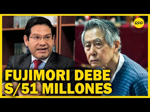 Alberto Fujimori debe S/51 millones al Estado afirma procurador Javier Pacheco