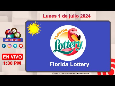 Florida Lottery EN VIVO ?Lunes 1 de julio 2024  / 1:30PM
