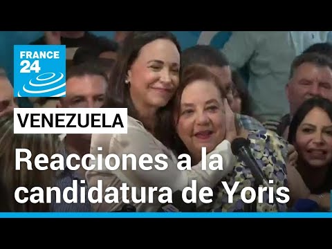 Qué opinan los venezolanos de la postulación opositora de Corina Yoris a las presidenciales