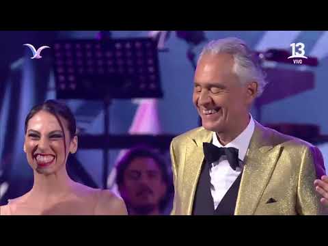 Gaviota de oro para Andrea Bocelli en el Festival de Viña del Mar